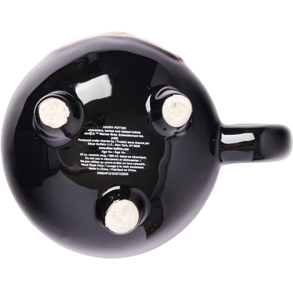 NIB Harry Potter Polyjuice Potion Cauldron Sculpted 23oz Black Coffee Soup Mug - Picture 4 of 4